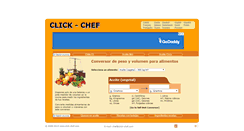 Desktop Screenshot of click-chef.com