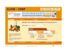Tablet Screenshot of click-chef.com